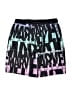 Marvel 100% Polyester Print Black Shorts Size 9 - 10 - photo 2