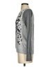 Express Print Silver Pullover Sweater Size S - photo 5