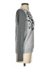 Express Print Silver Pullover Sweater Size S - photo 4