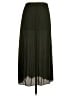 Topshop 100% Polyester Solid Green Casual Skirt Size 4 - photo 2