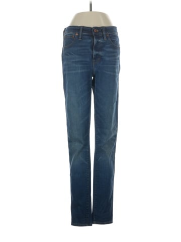 Madewell Tall 9" Mid-Rise Skinny Jeans in Patty Wash (view 1)