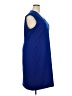 Kasper Solid Blue Casual Dress Size 18 - photo 4