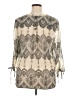 Sara Michelle Ivory 3/4 Sleeve Blouse Size XL - photo 2