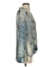 BCBGeneration Silver Long Sleeve Blouse Size S - photo 4