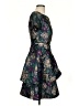 Shani Paisley Teal Cocktail Dress Size 2 - photo 4