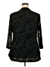 Timeson Black 3/4 Sleeve Blouse Size XXL - photo 2