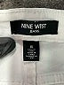 Nine West Metallic Ivory Jeans Size 16 - photo 7