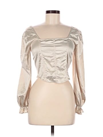 Almost Famous Long Sleeve Blouse (view 1)