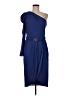 Aidan Mattox 100% Polyester Blue Cocktail Dress Size 8 - photo 1