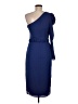 Aidan Mattox 100% Polyester Blue Cocktail Dress Size 8 - photo 2