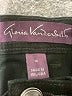 Gloria Vanderbilt Black Denim Shorts Size 16 - photo 3