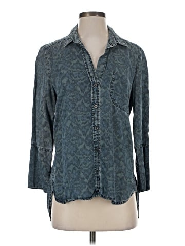 Cloth & Stone 3/4 Sleeve Button-Down Shirt (view 1)