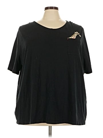 Ulla Popken Short Sleeve Top (view 1)