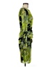 DKNY Camo Graphic Ombre Tie-dye White Green Cocktail Dress Size 8 (petite) - photo 4