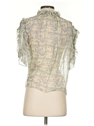 3.1 Phillip Lim Short Sleeve Silk Top (view 2)