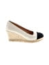 J.Crew Color Block Ivory Wedges Size 7 1/2 - photo 1