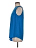 W by Worth 100% Polyester Blue Sleeveless Blouse Size 8 - photo 5