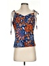 Sigrid Olsen Orange Sleeveless Blouse Size S - photo 1