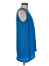 W by Worth 100% Polyester Blue Sleeveless Blouse Size 8 - photo 4