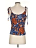 Sigrid Olsen Orange Sleeveless Blouse Size S - photo 2