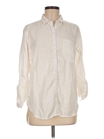 SNEAK PEEK Long Sleeve Button-Down Shirt (view 1)