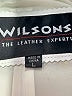Wilsons Leather 100% Leather Ivory White Leather Jacket Size L - photo 6