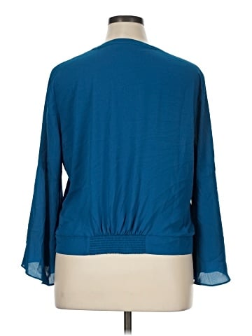 7th Avenue Design Studio New York & Company 3/4 Sleeve Blouse (view 2)