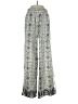 Abbeline 100% Rayon Paisley Silver Casual Pants Size S - photo 1