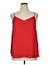1.State 100% Polyester Red Sleeveless Blouse Size XL - photo 1