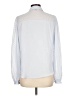 Laundry by Shelli Segal 100% Polyester Polka Dots Blue Long Sleeve Blouse Size L - photo 2