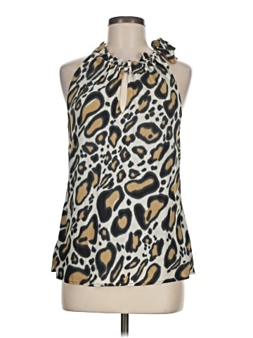 SoCa by St. John Sleeveless Silk Top (view 1)