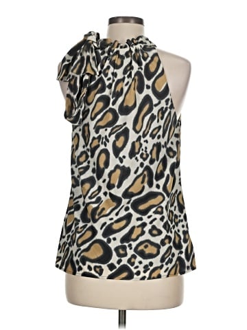 SoCa by St. John Sleeveless Silk Top (view 2)