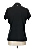 Antigua 100% Polyester Black Short Sleeve Blouse Size L - photo 2