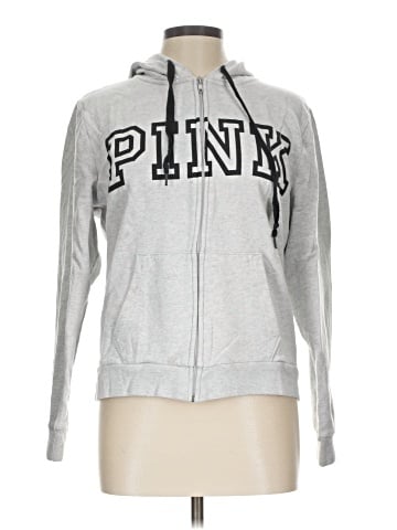 Victoria's Secret Pink Zip Up Hoodie (view 1)