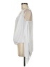 Lipstick 100% Polyester Silver Sleeveless Blouse Size M - photo 5