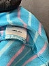 Hanna Andersson 100% Cotton Stripes Teal Dress Size 130 cm / US 8 - photo 4