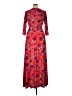 Meritt Red Casual Dress Size XL - photo 2