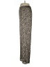 By Design 100% Polyester Animal Print Gold Casual Pants Size L - photo 5