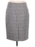 T Tahari Plaid Gray Formal Skirt Size 8 - photo 2