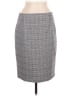 T Tahari Plaid Gray Formal Skirt Size 8 - photo 1