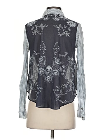 Free People Long Sleeve Button-Down Shirt (view 2)