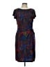 Ellen Tracy Print Black Cocktail Dress Size 10 - photo 1