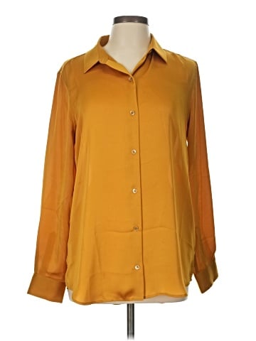 Equipment Long Sleeve Blouse (view 1)