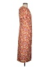Alexia Admor Floral White Orange Casual Dress Size S - photo 4
