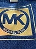 MICHAEL Michael Kors Solid Blue Denim Jacket Size 3X - photo 6