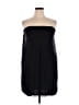 Connected Apparel 100% Polyester Solid Black Cocktail Dress Size 16 - photo 1