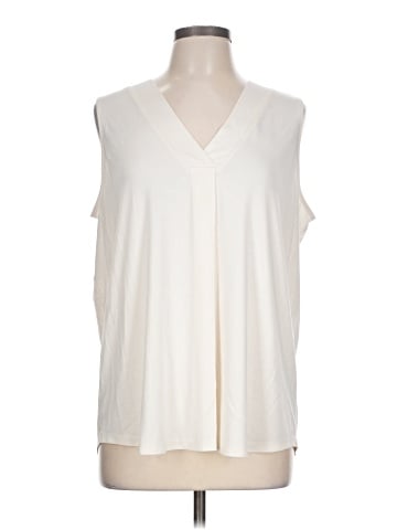 Anne Klein Sleeveless Blouse (view 1)