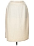 St. John Collection Solid Ivory Wool Skirt Size 12 - photo 1
