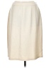 St. John Collection Solid Ivory Wool Skirt Size 12 - photo 2