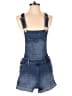Guess Blue Overall Shorts Size 27 waist - photo 1